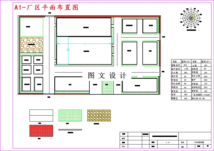 M3672-年产4000万袋益母草颗粒车间工艺设计