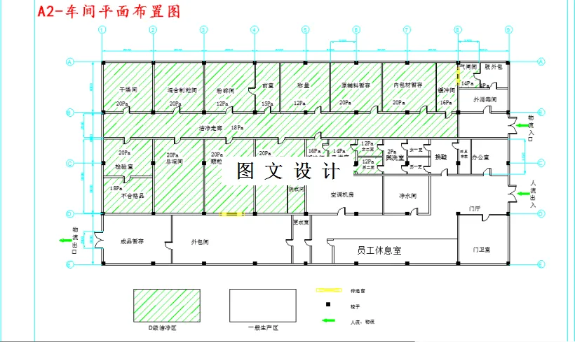 车间平面布置图