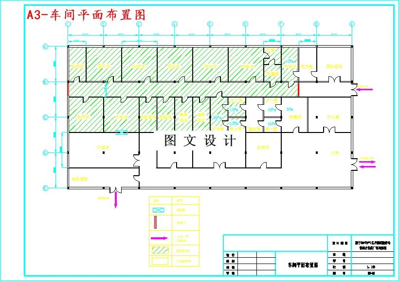 车间平面布置图