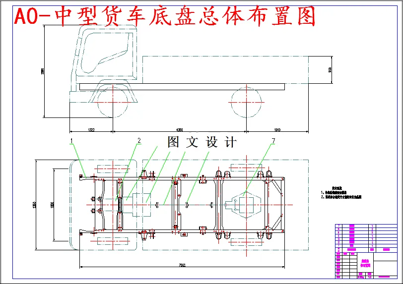 M5248-中型载货汽车底盘总体及制动器设计