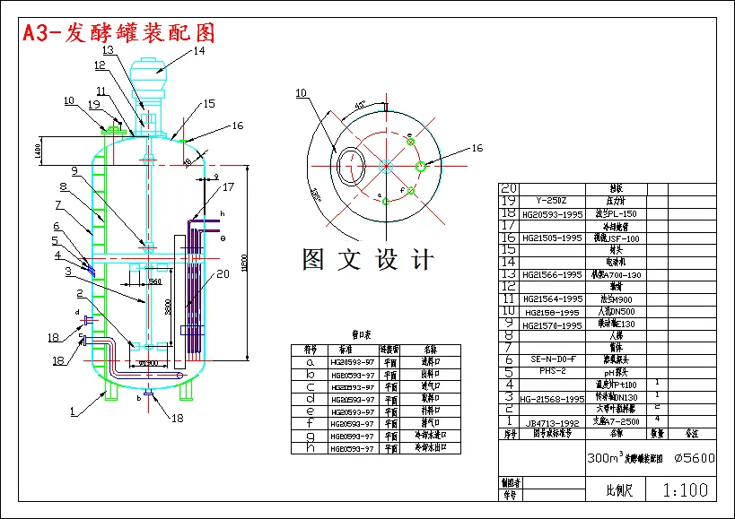 M3684-年产10000吨脂肪酶生产车间的设计