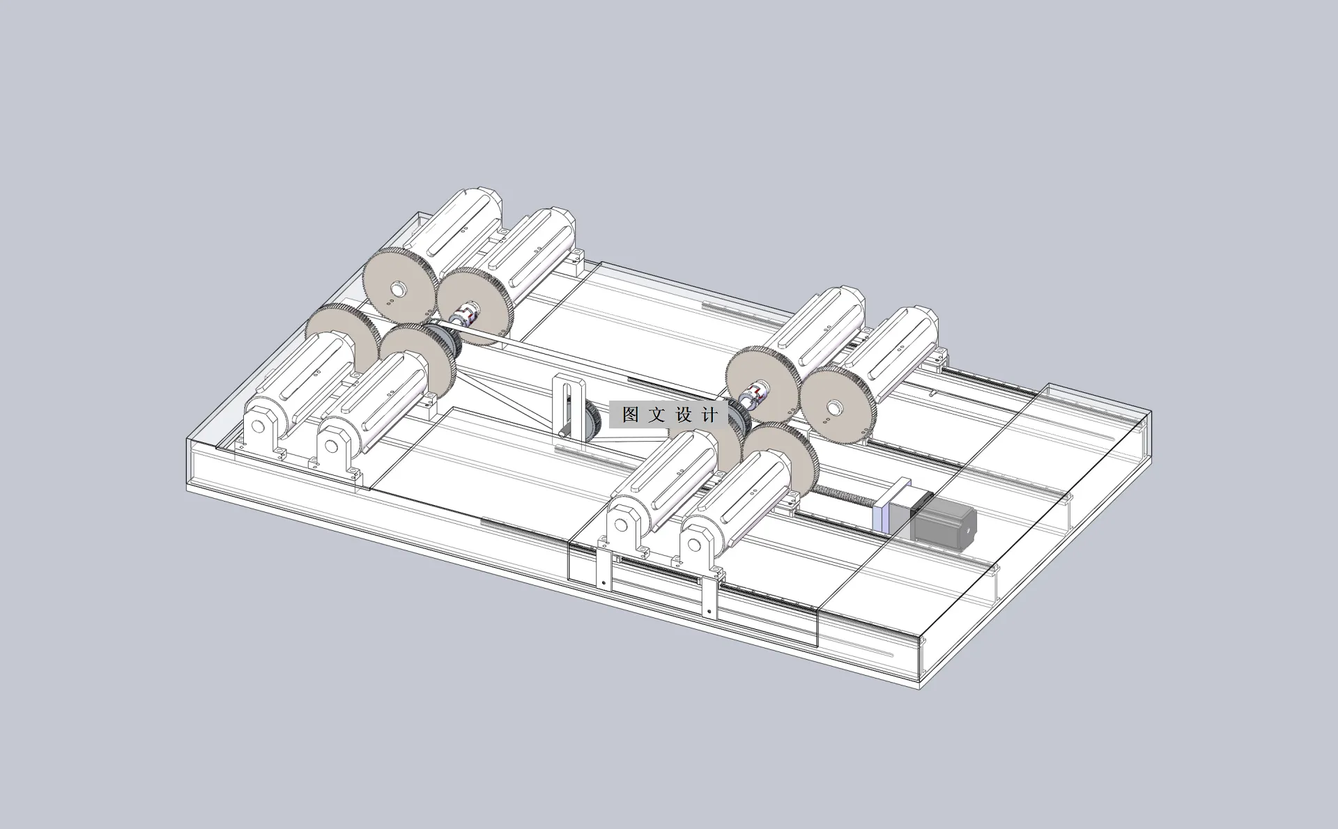 M7935-车辆道路试验台结构设计【含SW三维图】