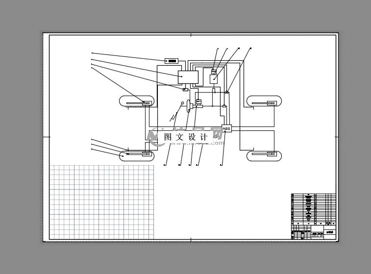 盘式制动器部件图