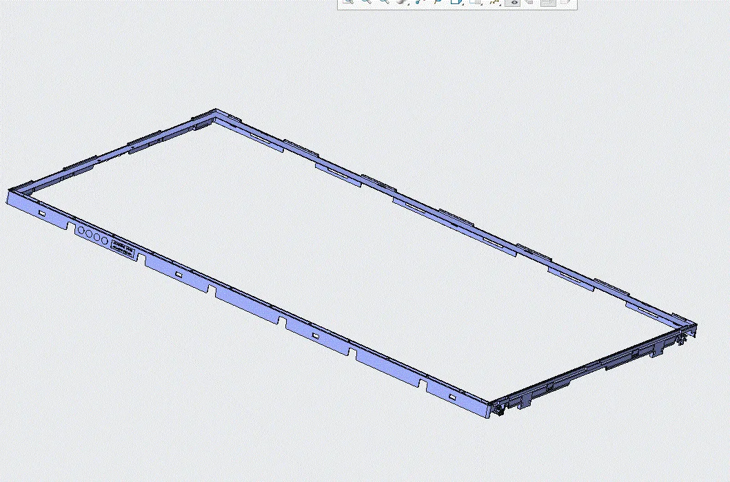 M7981-液晶显示器外框注塑模具设计【含Proe三维图】