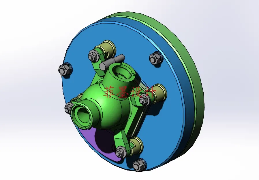 M8798-球阀阀体加工工艺及车孔夹具设计【含SW三维图】