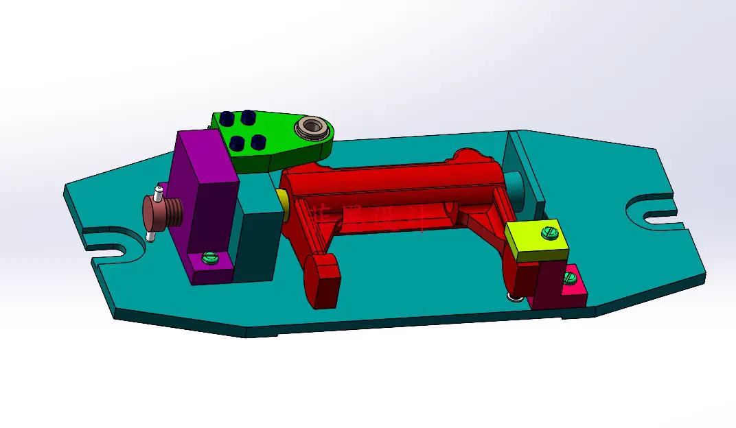 K1872-主离合器分离叉工艺及钻2-11孔夹具设计【含SW三维图】