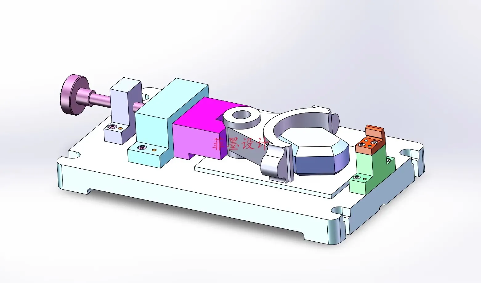 M9047-连杆盖加工工艺及铣面夹具设计【含SW三维图】