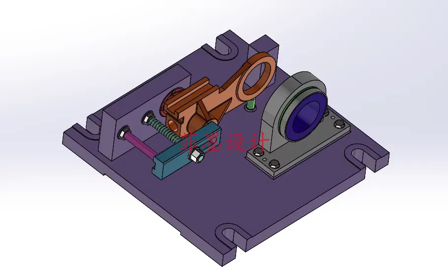 V582B-拨叉[831002]工艺及镗60孔夹具设计【含SW三维图】