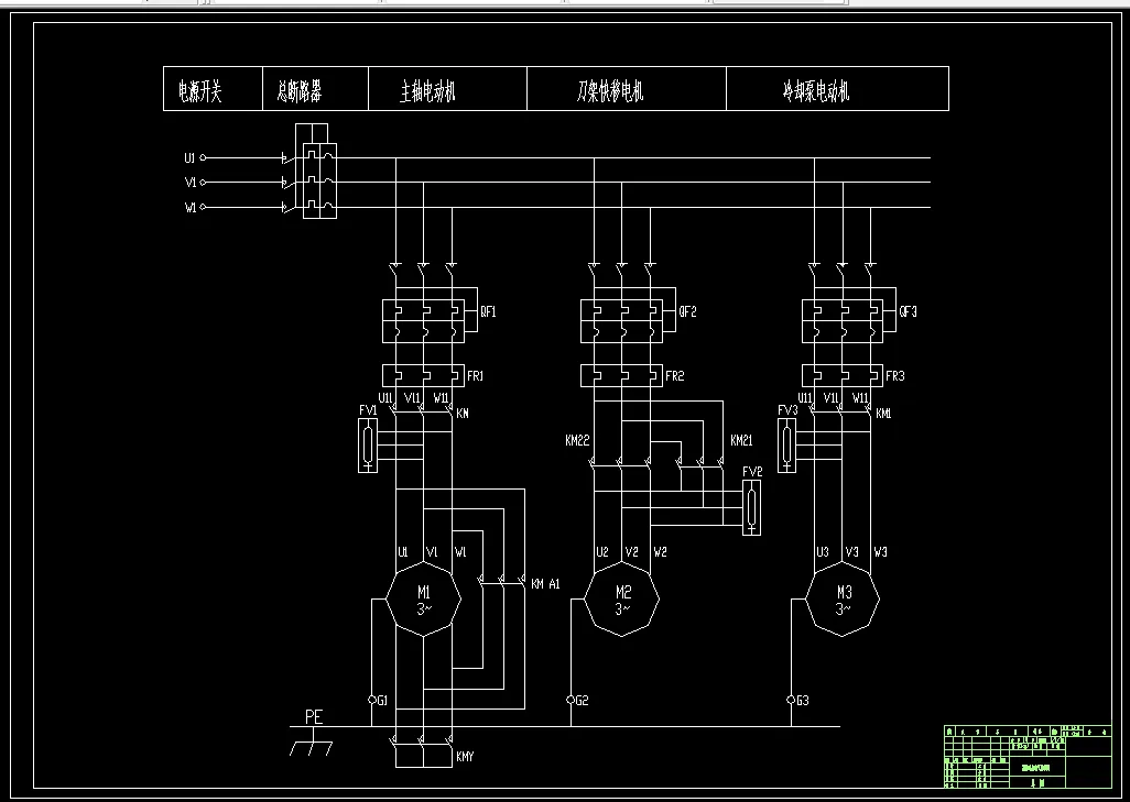 Q889-CK6140数控车床机电控制系统设计