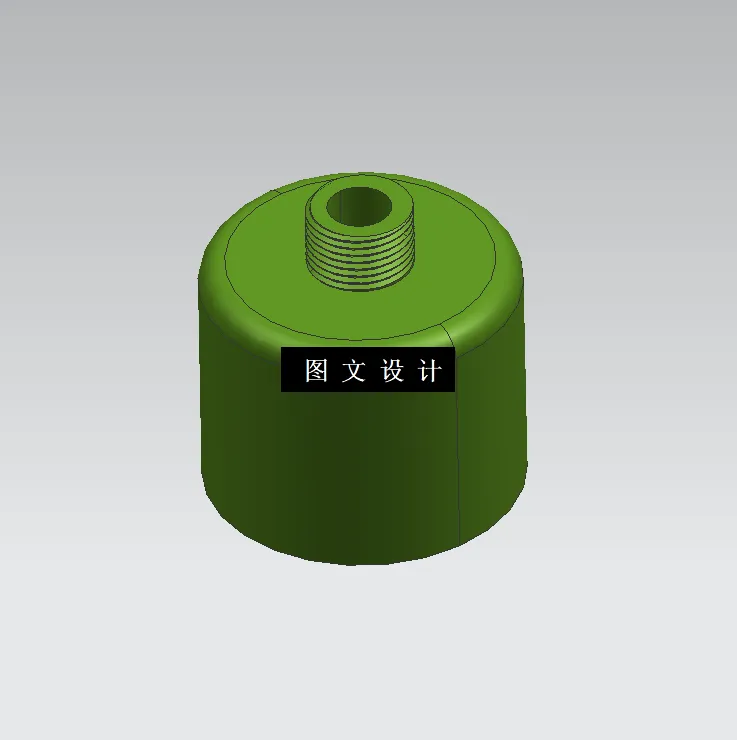 N1034-带螺纹壳体注塑模具设计【含UG三维图】