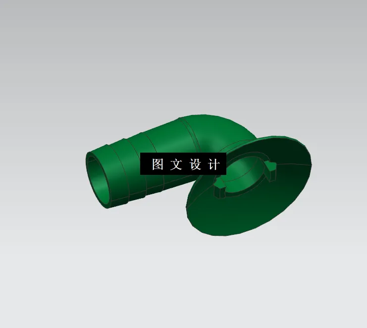 N1131-弯管接头注塑模具设计【含UG三维图】