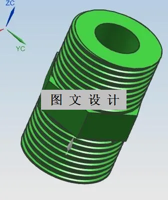 N1718-短接头螺纹注塑模设计【含UG三维图】