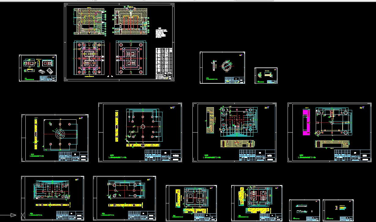 全部CAD图纸 14张