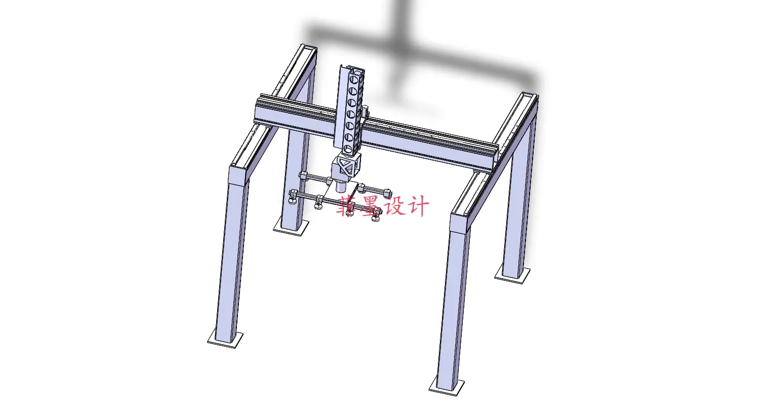 C24463-龙门式搬运机械手结构设计【含SW三维图】