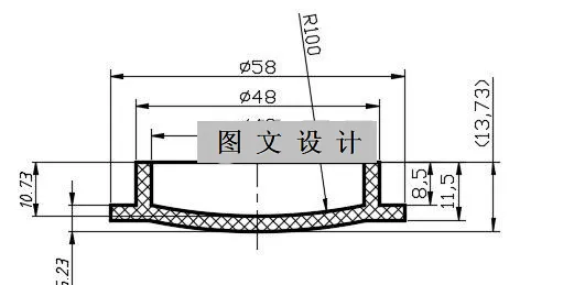 N1909-窥视镜注塑模设计-长58