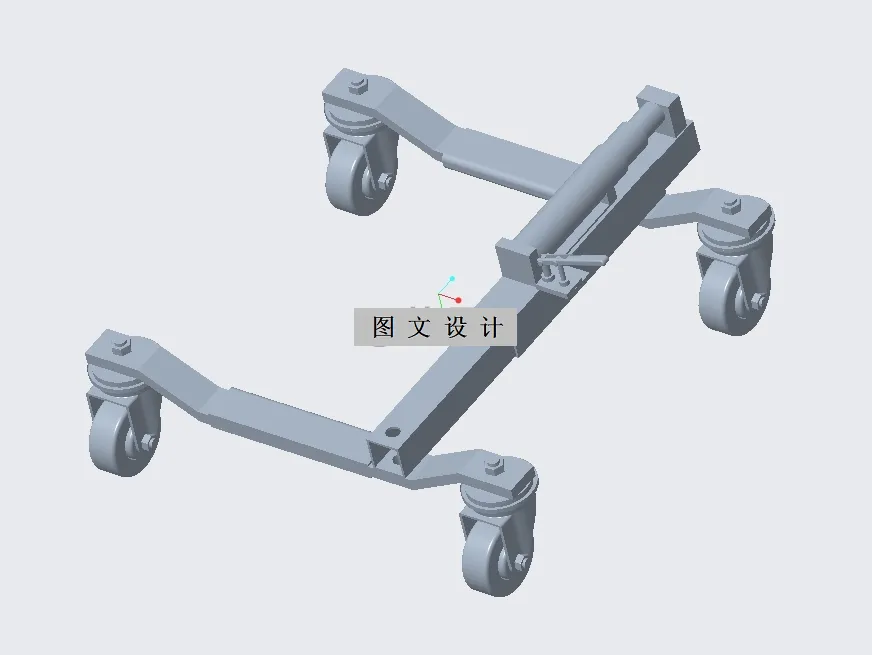 N2405-四轮升降移库装置设计【含Creo三维图】