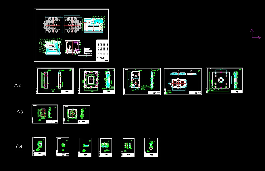 全部CAD图纸14张