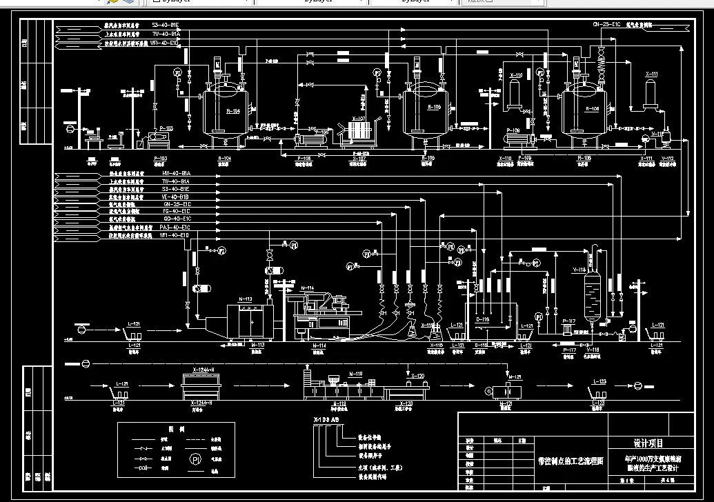 带控制点的工艺流程图