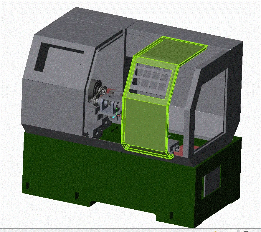 RT183-多功能螺旋平面数控滚检、剃齿机设计【含SW三维图】