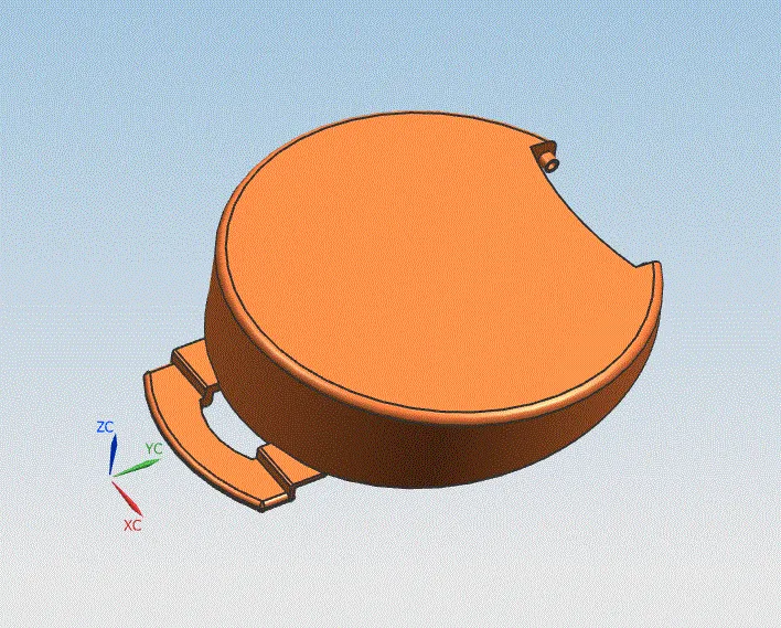 RT272-特百惠水杯杯盖配件注塑模具设计【含UG三维图】