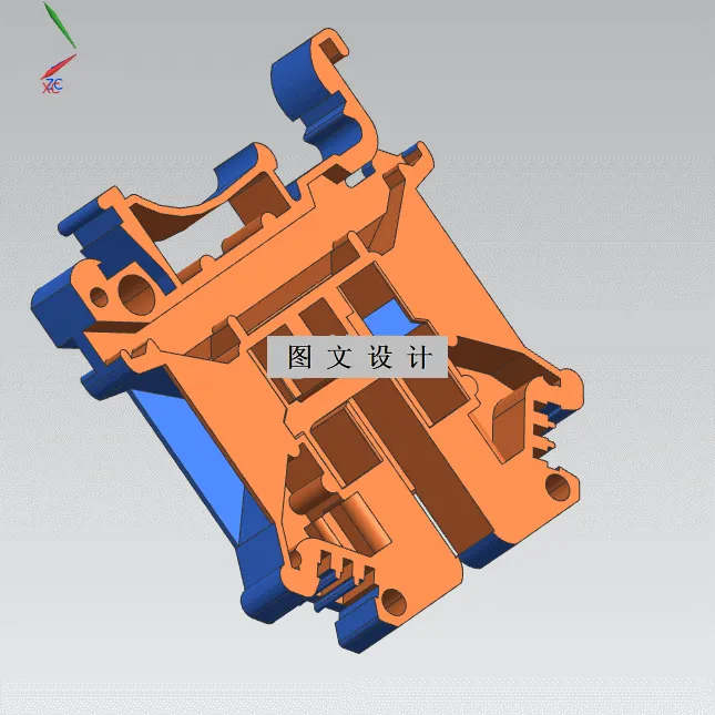 RT547-TBR接线端子体塑料注射模具设计【含UG三维图】