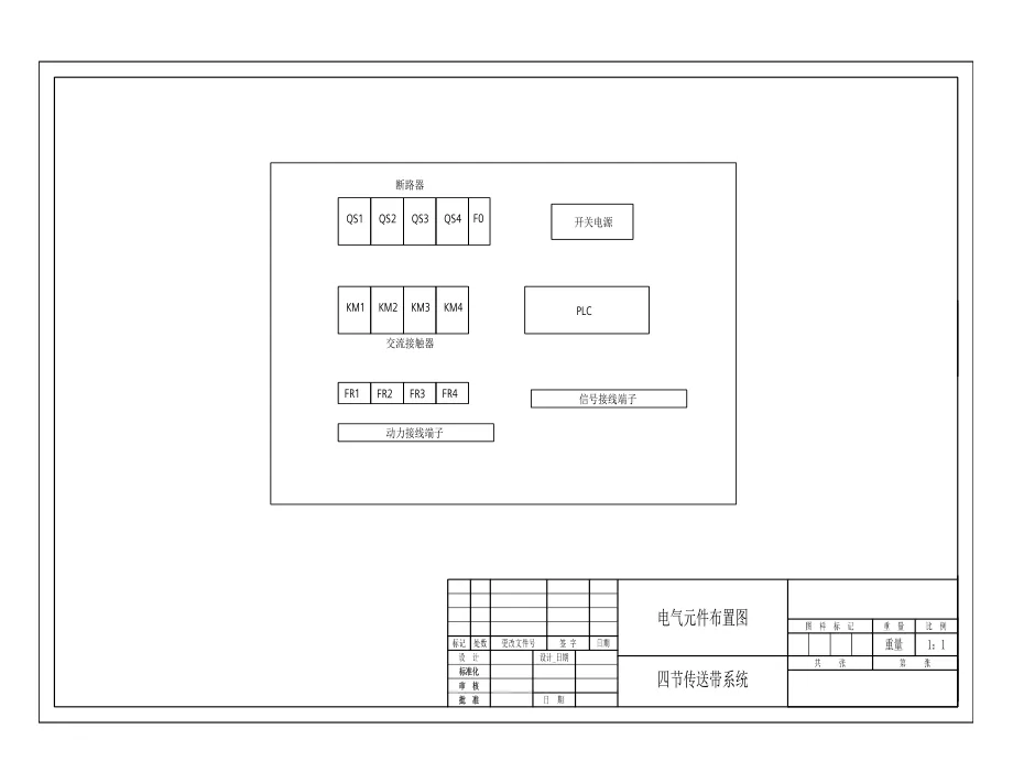 电气元件布置图
