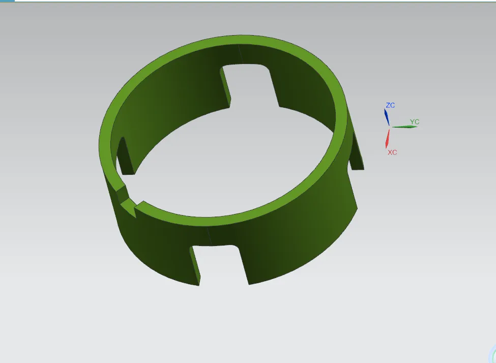 Z438-衬圈注塑模具设计【含UG三维图】