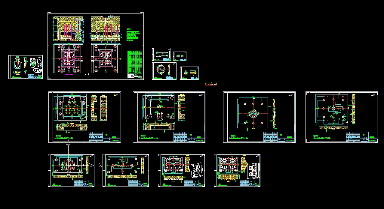 全部CAD图纸14张
