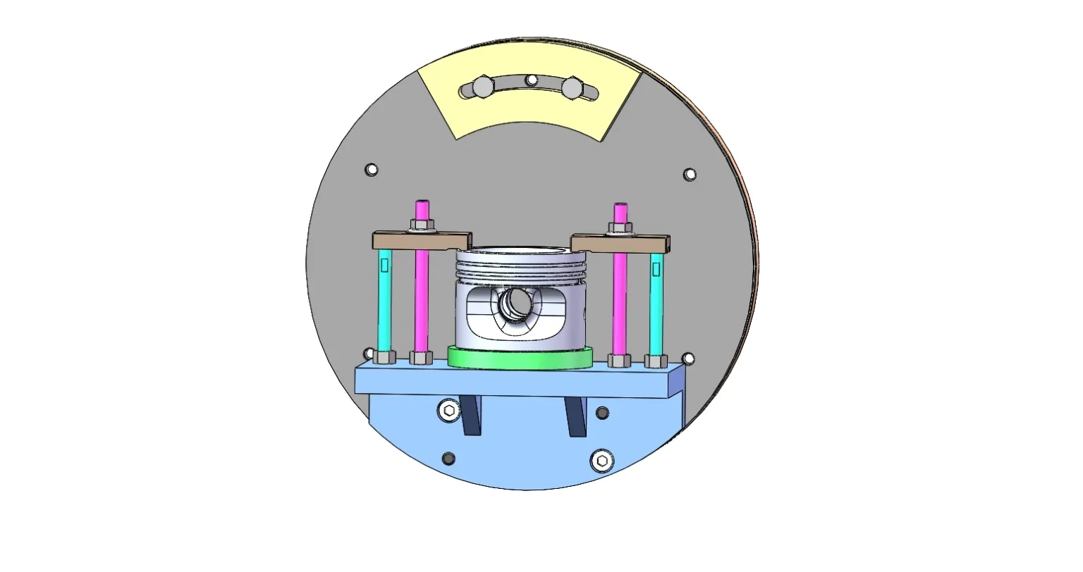 C25087-活塞零件加工工艺及车孔夹具设计【含SW三维图】