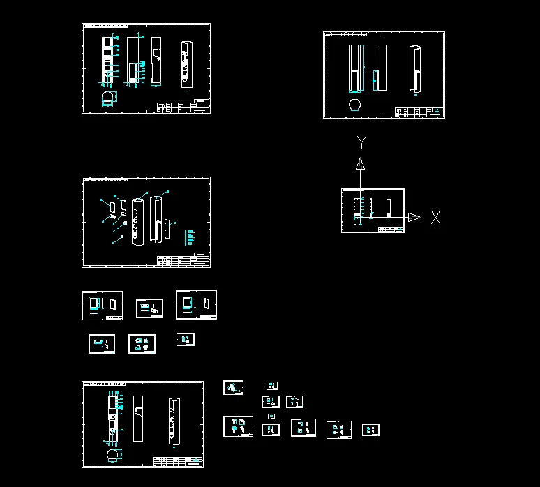 全部CAD图纸 21张