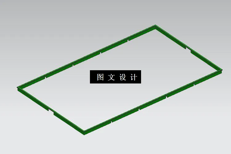 N3536-天窗框注塑塑料模具设计【含UG三维图】