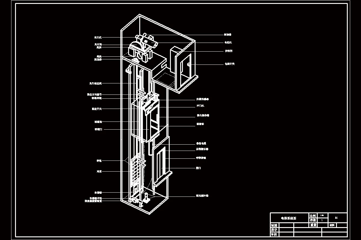 电梯总图