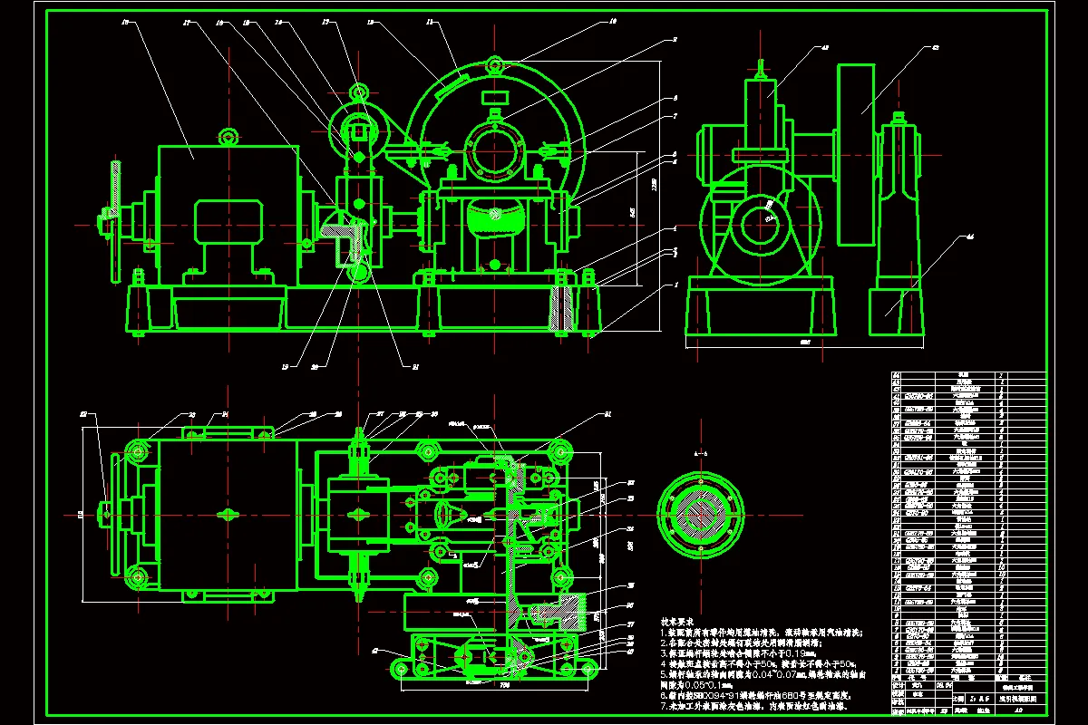 N3725-电梯曳引机与控制系统设计