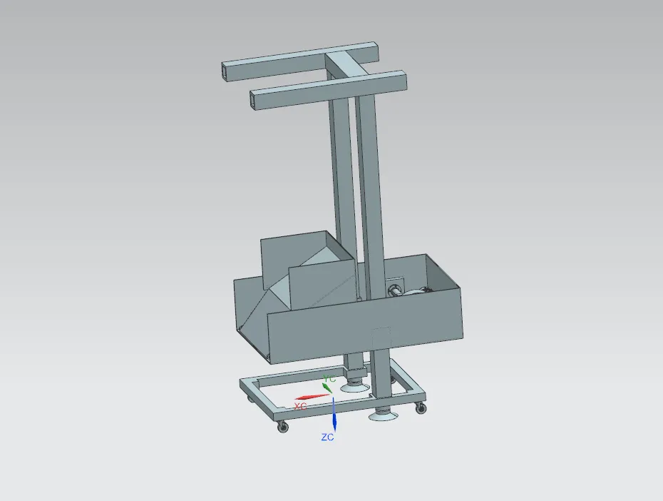 Z864-抹灰机设计【含SW三维图】