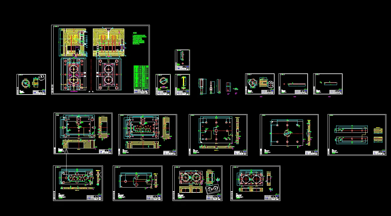 全部CAD图纸17张