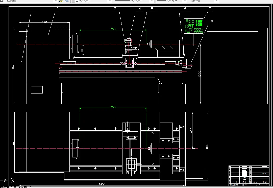 Z1534-φ320mm的数控车床总体设计及主轴箱设计