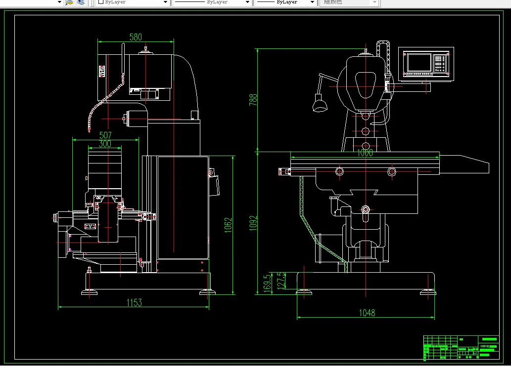 Z1546-XK6132数控铣床总体及主运动传动系统设计