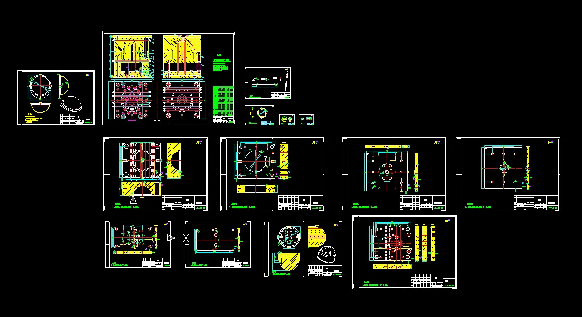 全部CAD图纸14张