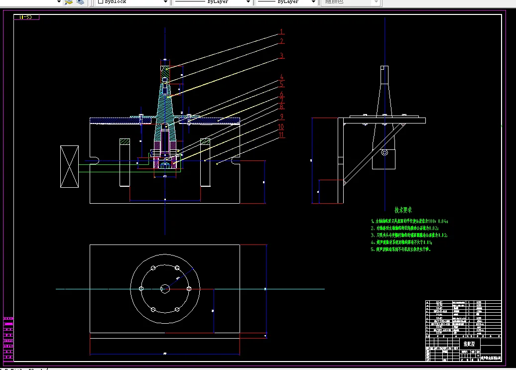 Z1585-超声振动磨削机构的建模与仿真【含SW三维图】