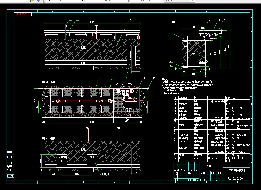 铝塑板撬装总图