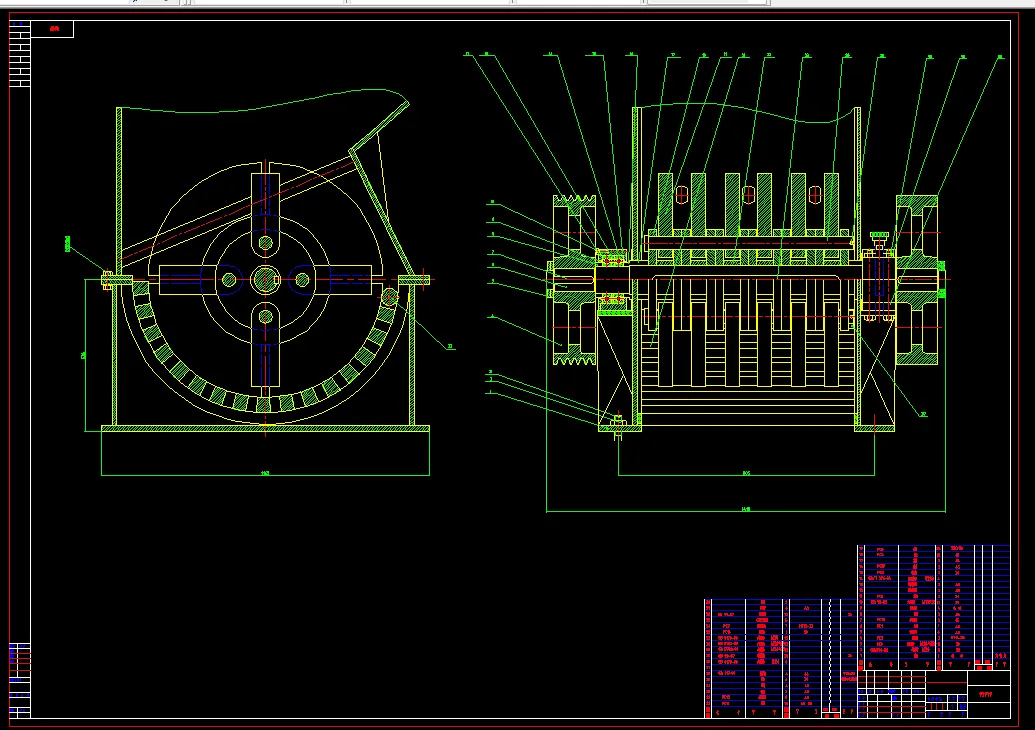 Z1050-锤式破碎机设计