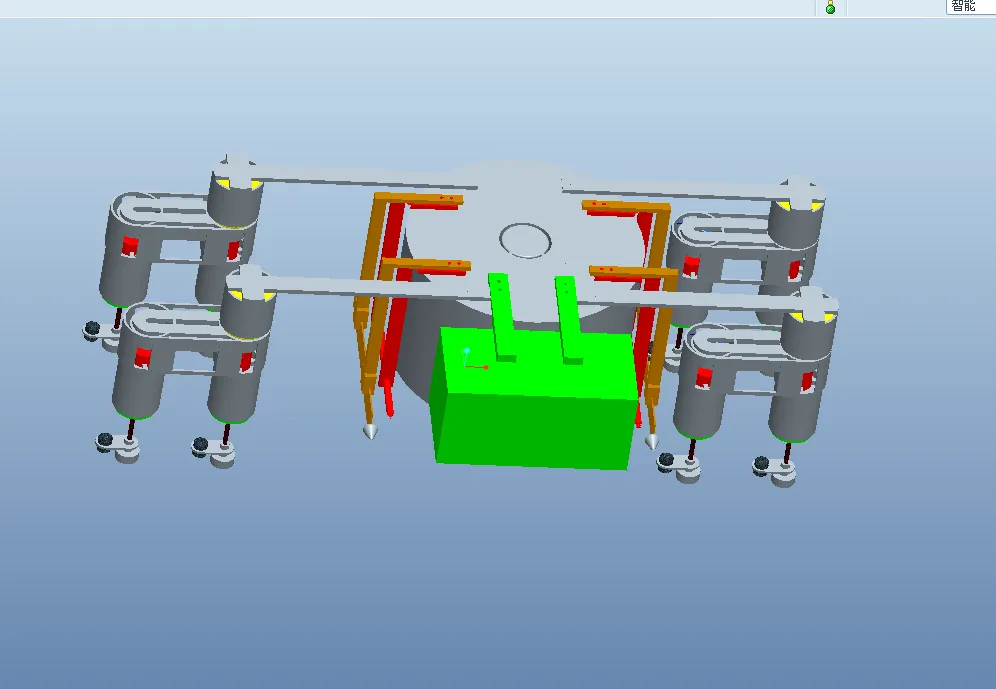 Z1062-爬壁清洗机器人的设计[含Proe三维图]