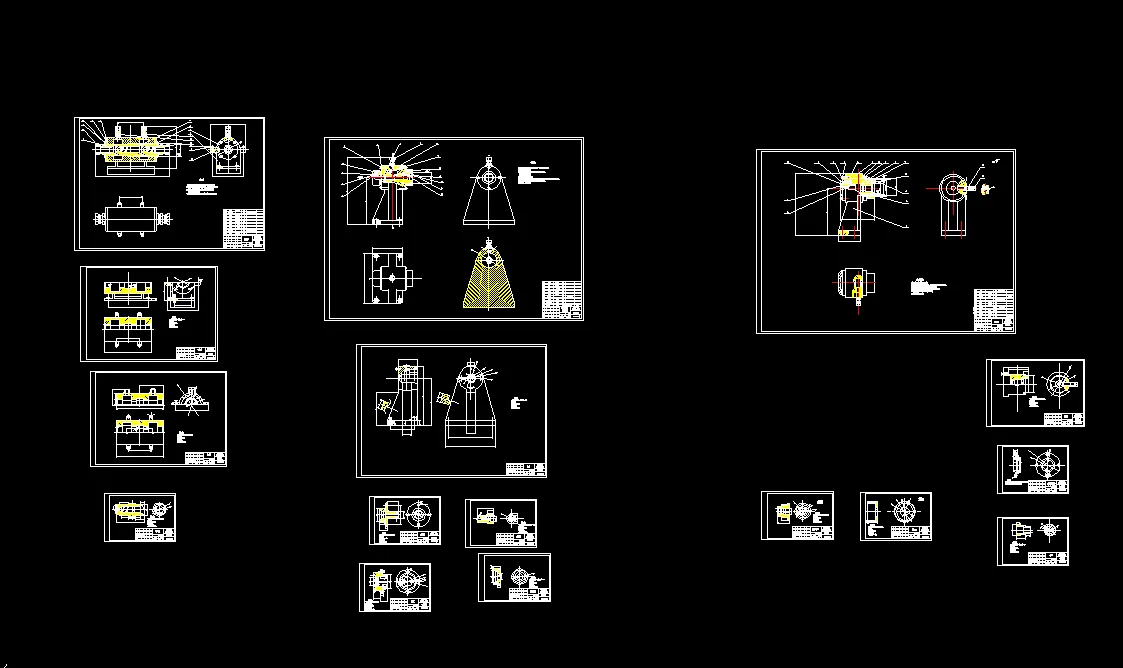 全部CAD图纸16张