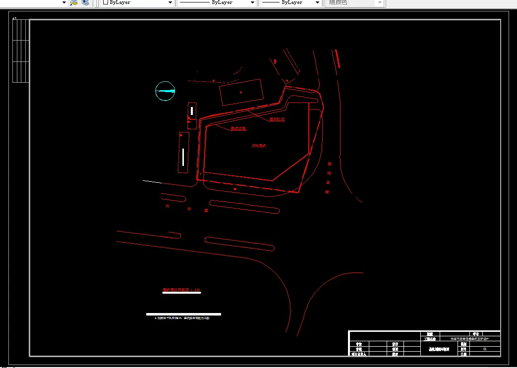 基坑周围环境图