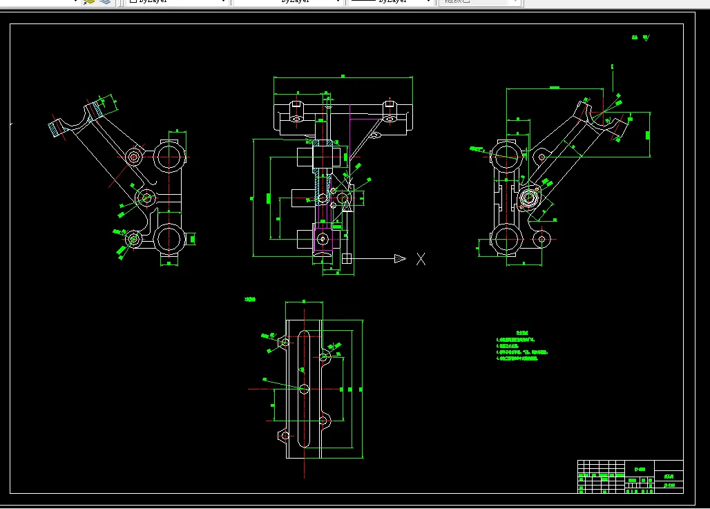 Z1815-闷头臂机械加工工艺规程及夹具设计