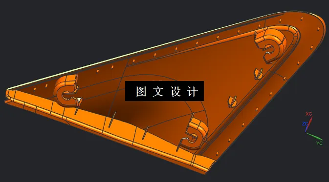 KF1165-后视镜三角板注塑模设计【含UG三维图】