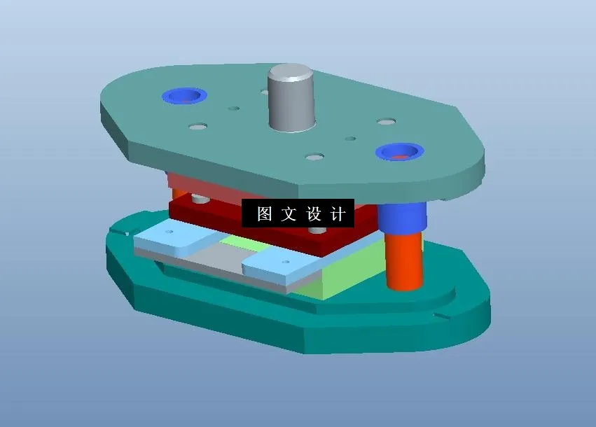 KF1204-偏心板级进模设计【含Proe三维图】