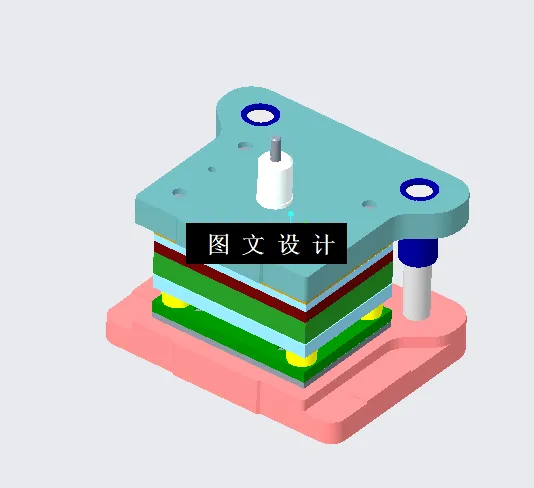 KF1363-支座冲压模设计【含Proe三维图】