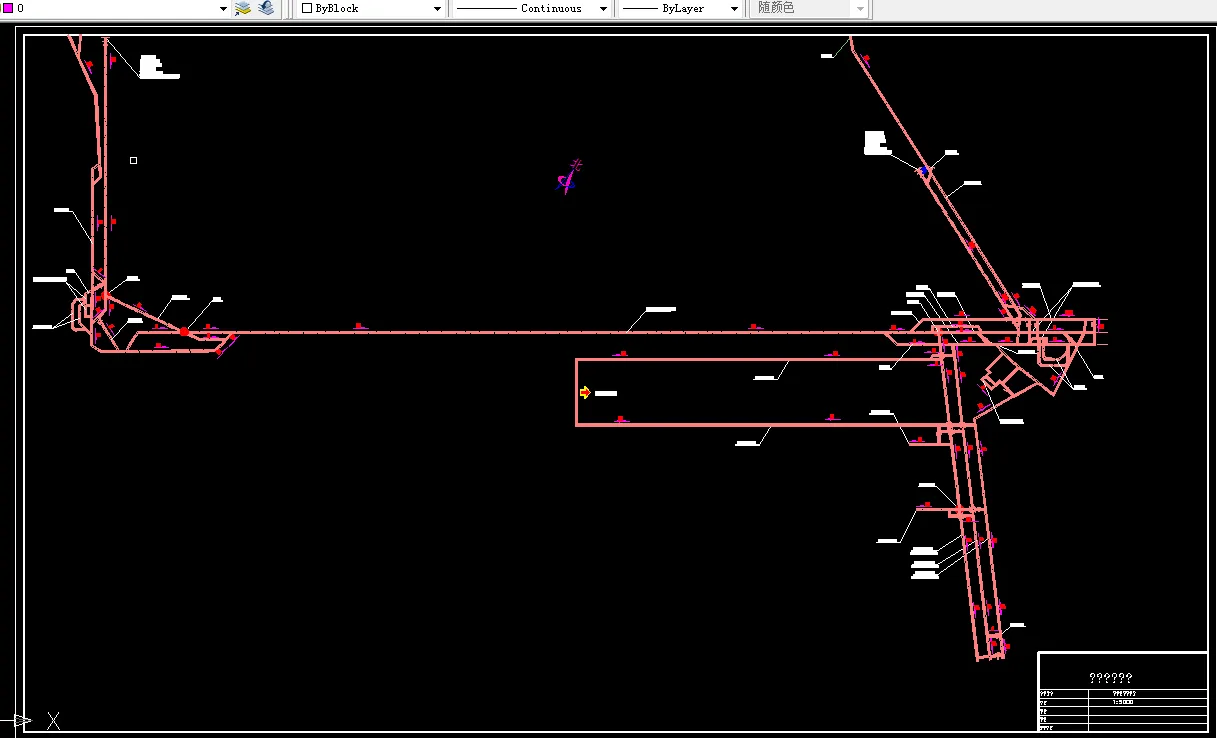 矿井通风系统图