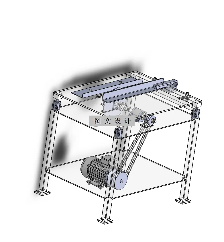 N4067-台木锯床的设计【含SW三维图】